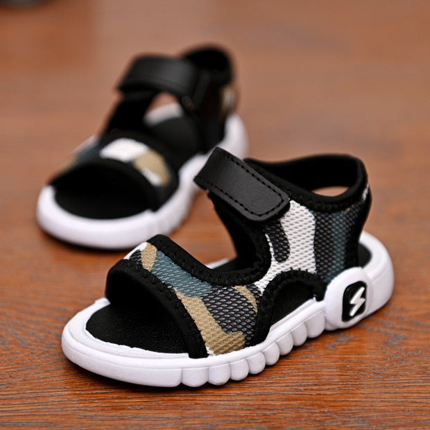 Boys Sandals Summer Kids Shoes Fashion Light Soft Flats Toddler