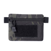 Tactical Key Pouch Wallet Waterproof Portable Travel Zipper Waist Bag For Hiking