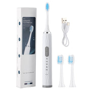 LED Electric Sonic Scaler Toothbrush Set Stains Dental Calculus Remover