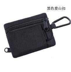 Tactical Key Pouch Wallet Waterproof Portable Travel Zipper Waist Bag For Hiking