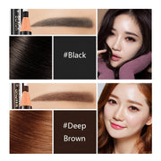 Eyebrow Pencil Makeup Enhancers Black Brown Eye Brow Pen Pull Wire Microblade