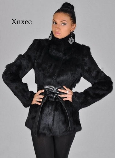 S-6Xl New Fashion Women Winter Clothes Plus Size Fluffy Jacket Women