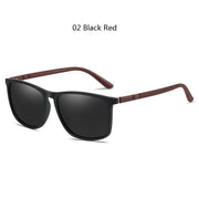 Luxury Square Vintage Polarized Sunglasses For Men Women