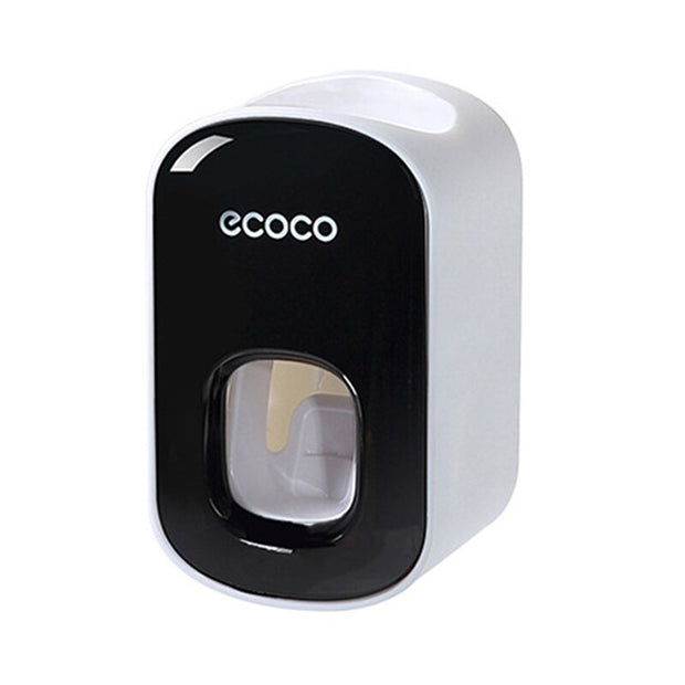 Adhesive Automatic Toothpaste Squeezer Set, Wall-mounted Toothpaste Holder