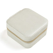 Jewelry Box Organizer Display Velvet Portable Leather Travel Jewelry Case