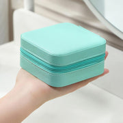 Portable Jewelry Storage Box Candy Color Travel Storage Organizer Jewelry Case