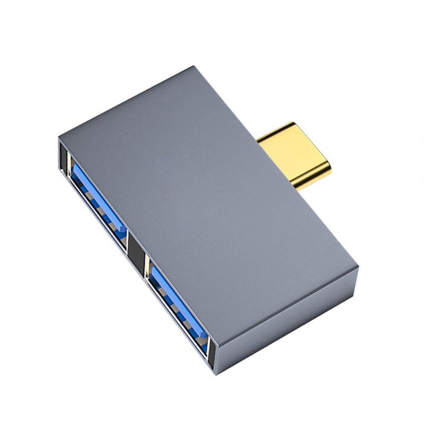 USB 3.0 HUB With Charging Cable Multi 3 Ports Desk Clip USB Splitter Adapter For PC
