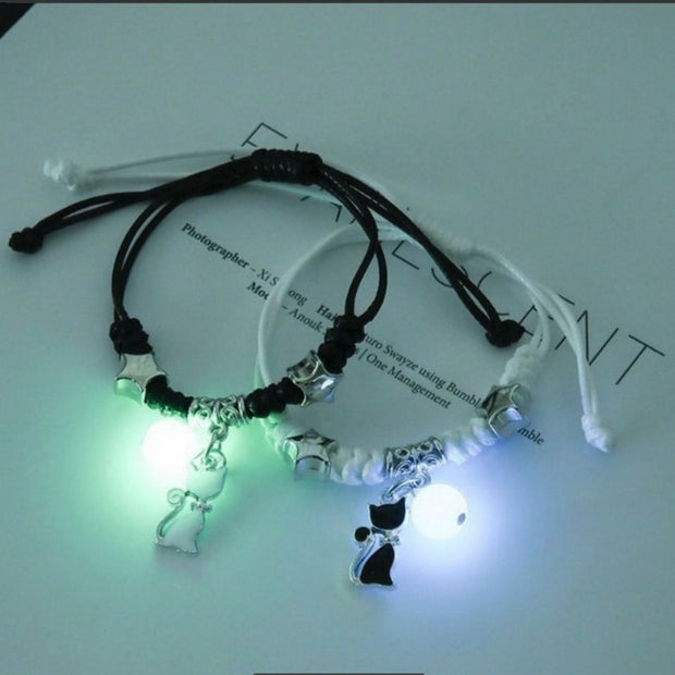 Bracelet Couple Charm Handmade Adjustable Rope Matching Friend Bracele