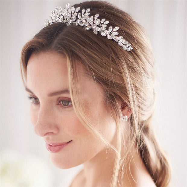 Wedding Tiaras and Crowns Rhinestone Headbands For Women Head Jewelry