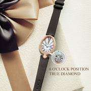 ROCOS Women Quartz Watches Luxury Leather Fashion Ladies Quartz