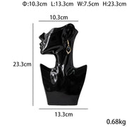 Modern Art Nordic Style Ceramic Earring Face Vase Sculpture Creative