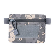 Tactical Key Pouch Wallet Waterproof Portable Travel Zipper Waist Bag For Hiking
