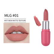 Women Makeup Velvet Lipstick New Mini Lip Gloss Capsule Lip Sticks Portable