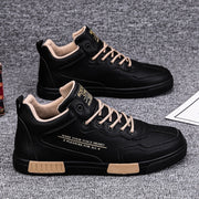 Non-slip Leather Casual Shoes Formal Wear Lightweight Sneakers