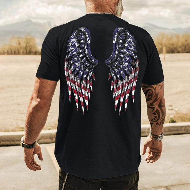 New Usa Flag Stripes And Stars T-shirt Men Sexy 3d Tshirt Print