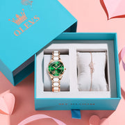 Japan Movement 28MM Dial Waterproof Watch Ceramics Women Wristwatch Gift for Valentine Day