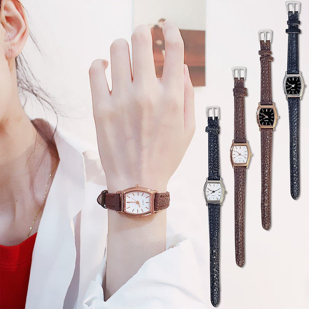 Fashion Watches Elegant Quartz Wristwatches Luxury Brand Black