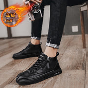Men Boots Winter Cotton Shoes High-top Fashion Casual Shoes