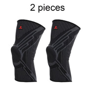 Worthdefence 1/2PCS Silicon Padded Basketball Knee Pads Patella Brace