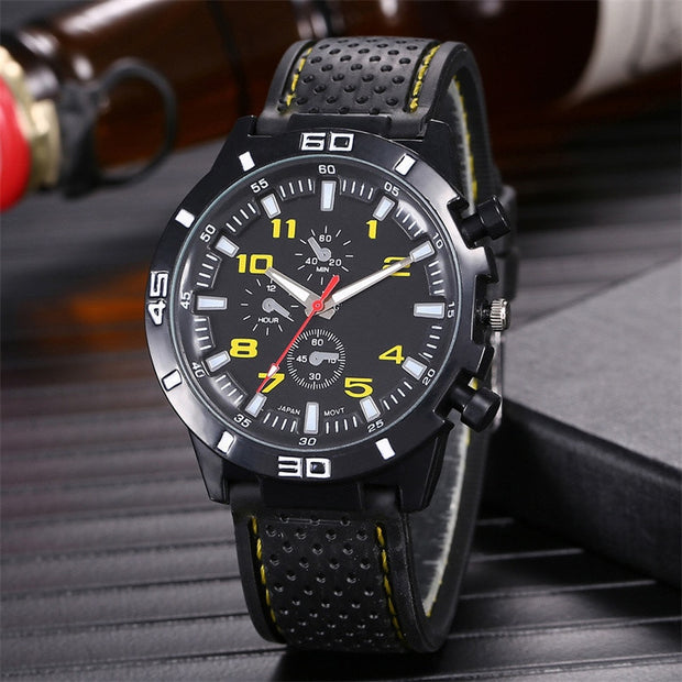 Quartz Men Watches  Luxury Male Clock Chronograph Sport Mens Wrist Watch