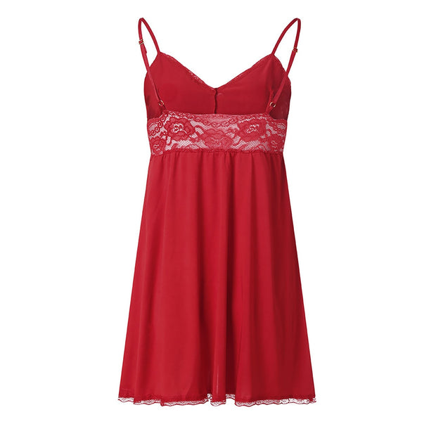 Ladies Sexy Silk Satin Night Dress Sleeveless Nighties