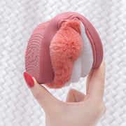 Cute Rabbit Soft Slippers For Kids Girl Winter Warm Cotton Children