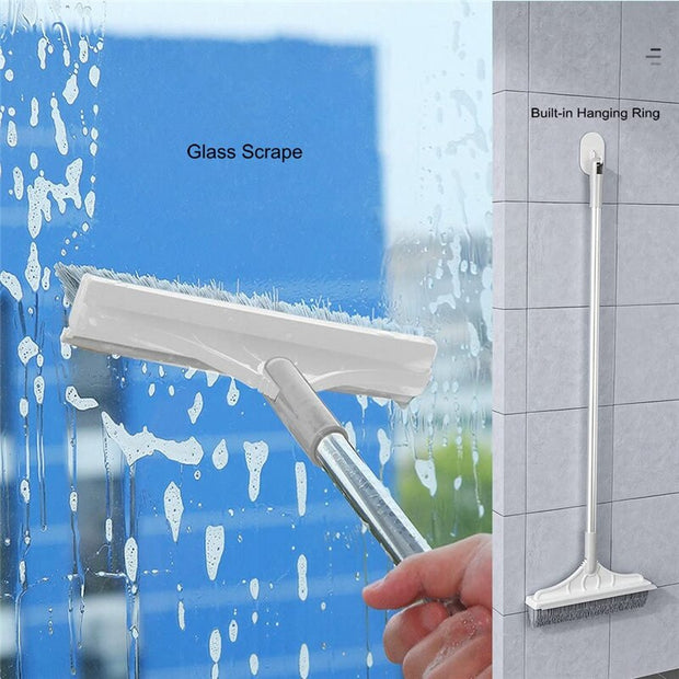 2 in 1 Magic Cleaning Brush Multifunctional Flexible V Shape Floor Scrubber