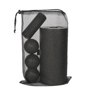 4pcs Yoga Massage Roller & Fitness Ball Foam Roller Set For Back Pain