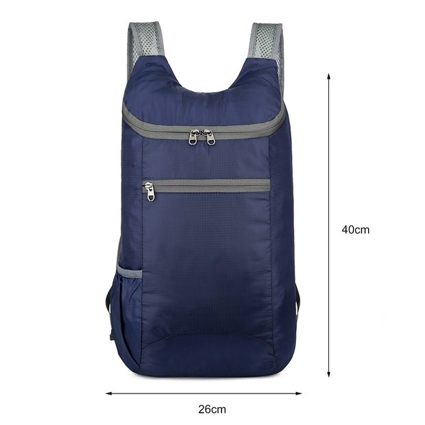 20L Lightweight Packable Backpack Foldable Ultralight Outdoor Folding Backpack