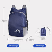 Lightweight Folding Backpack for Men Women Waterproof Foldable