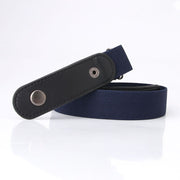 Buckle-Free Belt For Jean Pants Dresses No Buckle Stretch Elastic Waist Belt