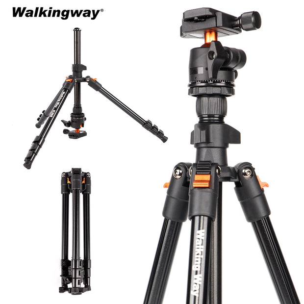WalkingWay 62.99 Inch Professional High Camera Tripod for DSLR Portable
