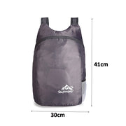 20L Lightweight Packable Backpack Foldable Ultralight Outdoor Folding Backpack