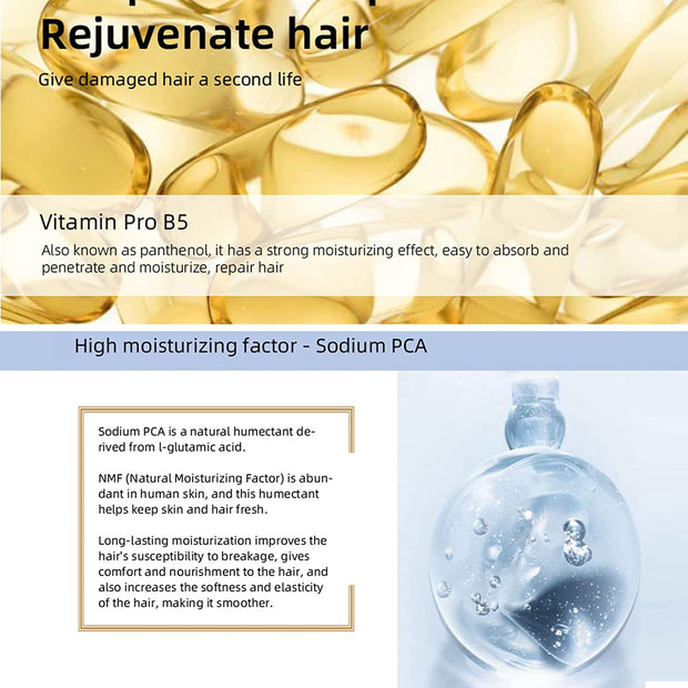 Oba Panthenol Keratin Shampoo and Conditioner Deep Clean Protect Color Curls Silicone Free Professional Shampoo Women