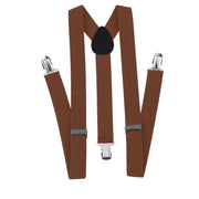 Y Shape Elastic Clip-on Suspenders Strap Pants Braces Adjustable Braces