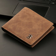 New Retro Men Leather Wallets Small Money Purses Design
