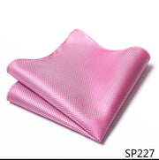 Classic 126 Many Color  Silk Pocket Square Male Brown Polka dot