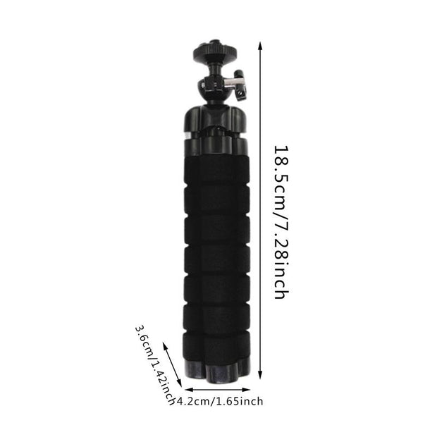 Octopus Tripod 360 Flips Lightweight Camera Tripod For Desk Small Tripod