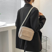New Plush Fabric Women's Shoulder Crossbody Bag