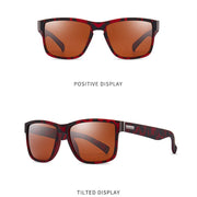 New Polarized Sunglasses Square Brand Vintage