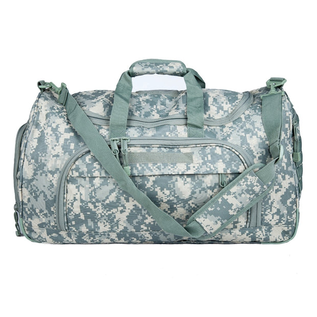 LQARMY 50L Gym Bag for Men Tactical Duffle Bag Military Travel Work Out Bags