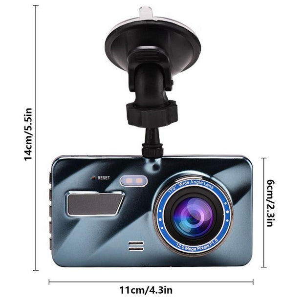 Dash Cam Dashcams For Cars Intelligent Auto Drive Recorder Front And Rear With HDR