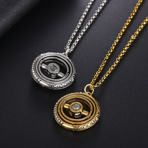 Projection Necklace I LOVE YOU In 100 Languages Pendant Jewelry For Lover