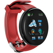 D18S Smart Watch Round Blood Pressure Heart Rate Monitor