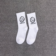 Socks Harajuku Breathable Ins Tide Korean Middle Tube Net Red Street