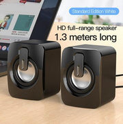 ZK50 Wired Computer Speakers Loudspeaker Bass Subwoofer AUX Audio Home Theater