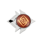 Genshin Impact Vision Luminous Pin Funny Badges for Backpack Jewellery