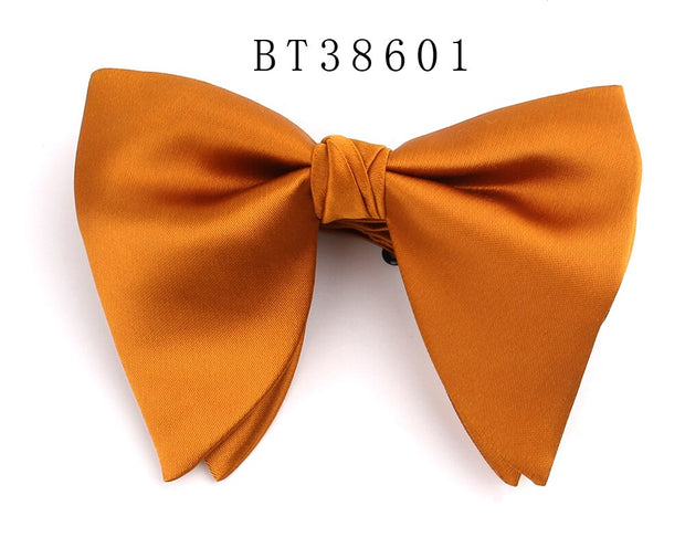 New Solid Bow Tie For Men New Wedding Bowtie Adjustable
