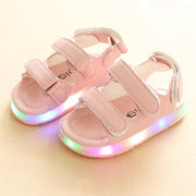 Summer New Toddler Kids Sport Casual Sandals Baby Boys Girls Sandals LED