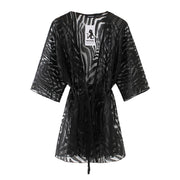 Women hollow out Mesh Shawl Cardigan